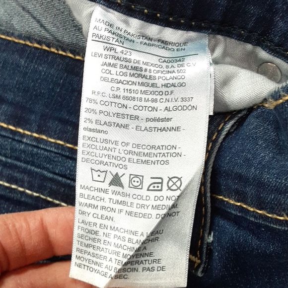 Signature Levi's Strauss Gold sz 6L (see measurements) modern straight j…x - Picture 13 of 14